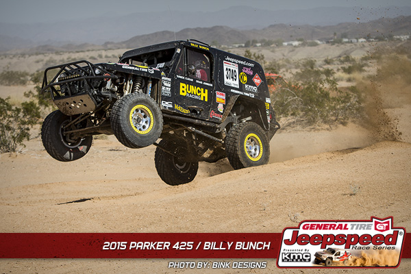 Billy Bunch, Jeepspeed, General Tire, KMC Wheels