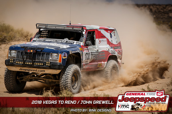 Jeepspeed, KMC Wheels, General Tire, Vegas To Reno, GG Lighting, Bink Designs