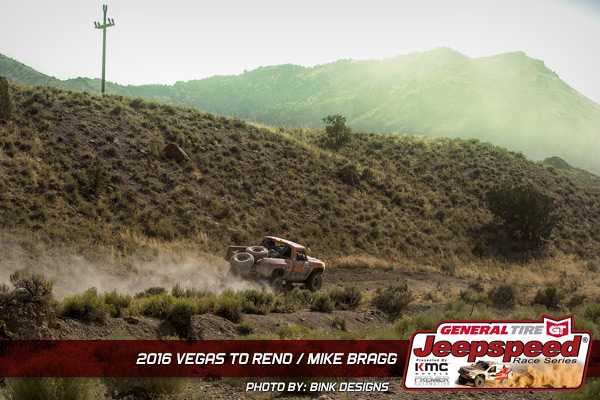Mike Bragg, Best In The Desert, Vegas To Reno, Bink Designs, KMC Wheels, General Tire