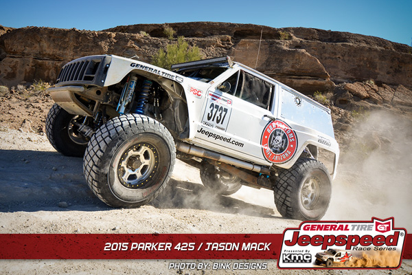 Jason Mack, KMC Wheels, Parker 425, Bink Designs, General Tire Grabbers