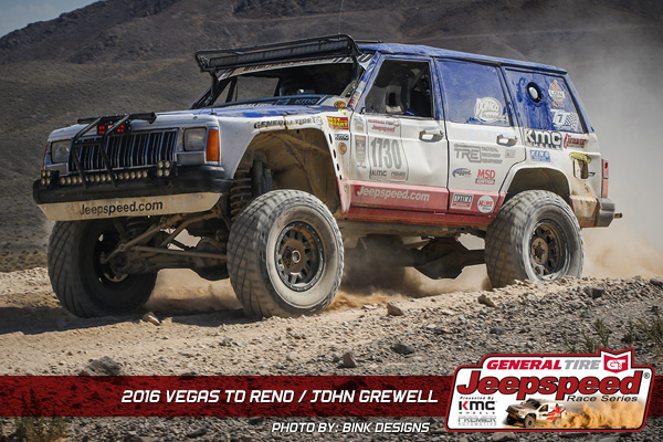 Jeepspeed, John Grewell, KMC Wheels, Currie Enterprises, General Tire, Vegas To Reno
